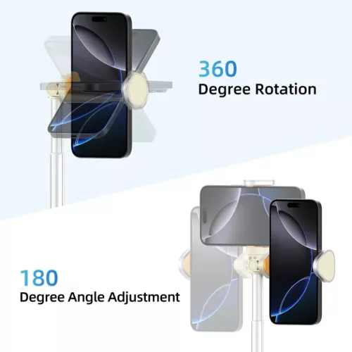 Tech-protect L09s Bluetooth Selfie Bot Állvány Bézs-5906302330874 6 kép