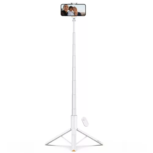Tech-protect L09s Bluetooth Selfie Bot Állvány Fehér-5906302330881 2 kép