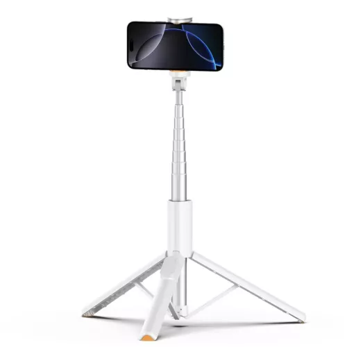 Tech-protect L09s Bluetooth Selfie Bot Állvány Fehér-5906302330881 4 kép
