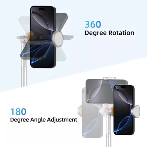 Tech-protect L09s Bluetooth Selfie Bot Állvány Fehér-5906302330881 5 kép