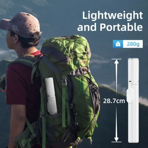 Tech-protect L09s Bluetooth Selfie Bot Állvány Fehér-5906302330881 7 kép