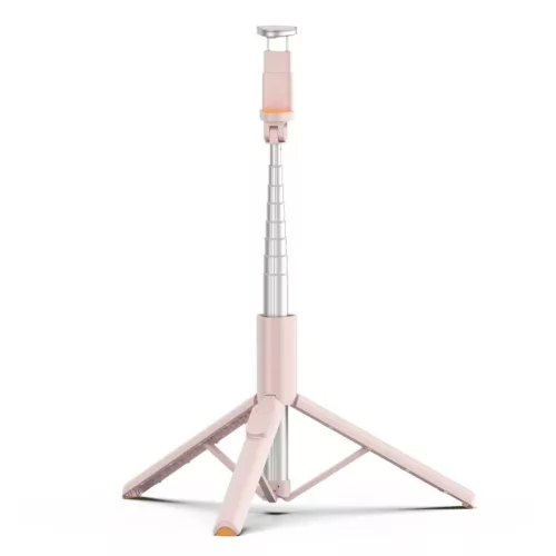 Tech-protect L09s Bluetooth Selfie Stick Tripod Pink-5906302330898 4 kép