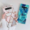 Tech-Protect Marble tok Samsung A42 5G pink-6216990208881 4 kép