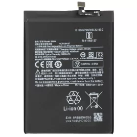   BN5A akkumulátor Xiaomi Redmi 10 2022 / Note 10T 5G / 10 (2021) / Note 10 5G / Poco M3 Pro 5G készülékekhez, utángyártott