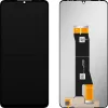 LCD kijelző modul MP ZTE Blade V50 Vita, keret nélkül, utángyártott, fekete