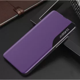 Eco Leather View Case intelligens fliptok Xiaomi Poco M3 lila-9111201920576 2 kép