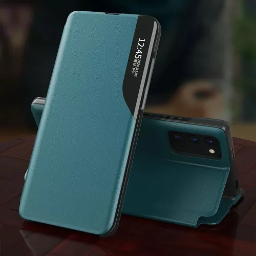 Eco Leather View Case intelligens fliptok Xiaomi Poco M3 lila-9111201920576 6 kép