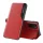 Eco Leather View Case intelligens fliptok Xiaomi Poco M3 piros