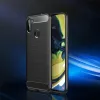 Szénszál mintájú TPU tok Samsung A11 / M11 fekete-9111201922853 2 kép
