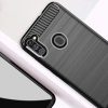 Szénszál mintájú TPU tok Samsung A11 / M11 fekete-9111201922853 5 kép