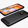 Szénszál mintájú TPU tok Samsung A11 / M11 fekete-9111201922853 6 kép