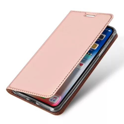 Dux Ducis Skin Pro fliptok iPhone XR pink-6934913084250 3 kép