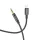 Kábel AUX Jack 3,5 mm - Lightning Hoco 1 m fekete