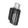 Adapter OTG USB C - Lightning Hoco 3A UA31E fekete-6942007628167 1 kép