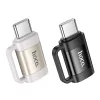 Adapter OTG USB C - Lightning Hoco 3A UA31E fekete-6942007628167 5 kép