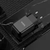 HOCO utazó töltő USB A 2.1A N2 fekete-6931474746092 2 kép