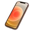 iPhone 12 Pro MAX Nillkin Aoge valódi bőr tok kártyatartóval barna-5996591015897 2 kép