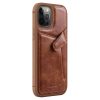 iPhone 12 Pro MAX Nillkin Aoge valódi bőr tok kártyatartóval barna-5996591015897 3 kép