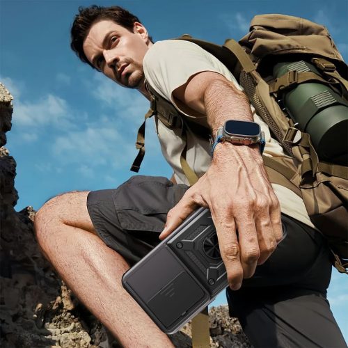  Xiaomi Redmi 15C 4G / Poco C85 4G fekete Tech-protect Camshield Pro t-5906302332144 6 kép