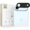  iPhone 17 Air fekete Tech-Protect Camalloy Fit+ kameravédő, üvegfólia