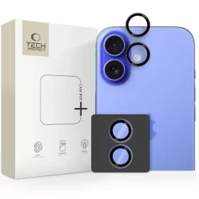  iPhone 17 Fekete Tech-protect Camring Fit+ üvegfólia