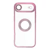  iPhone 17 Air rózsaszín GLAM tok