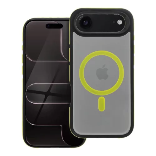  iPhone 17 Air MagSafe kompatibilis sárga NEO tok-5903396408779 5 kép