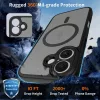  Iphone 17 Matt Fekete Tech-protect Basicmag Magsafe tok-5906302319817 3 kép