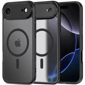  iPhone 17 Air Matt Fekete Tech-protect Basicmag Magsafe tok