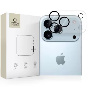    iPhone 17 Pro Max átlátszó Tech-protect Cam Fit+ kameravédő üvegfólia