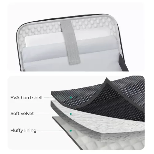 Tech-protect Ranger-x Tactical Laptop Táska 13-14 Fekete-5906302368303 6 kép