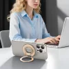 Tech-protect Mmr600 Mágneses Magsafe Telefon Gyűrű Szatén Arany-5906302331802 3 kép