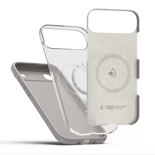 iPhone 17 Air Kőszürke Tech-protect Szilikon Magsafe tok-5906302330263 2 kép