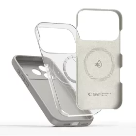  iPhone 17 Pro Kőszürke Tech-protect Szilikon Magsafe tok-5906302330270 2 kép