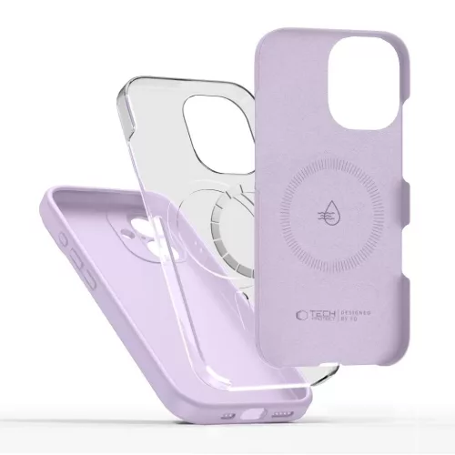  iPhone 17 Mogyoró Tech-protect Szilikon Magsafe tok-5906302330171 2 kép