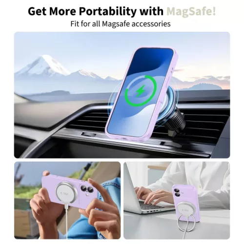  iPhone 17 Mogyoró Tech-protect Szilikon Magsafe tok-5906302330171 3 kép