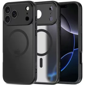  iPhone 17 Pro Max Fekete Matt TECH-PROTECT Magsafe tok