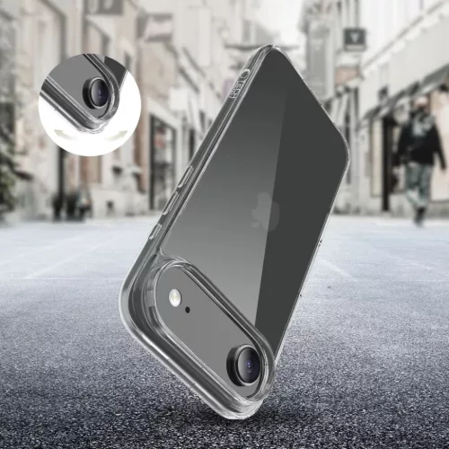  iPhone 17 Air Átlátszó Tech-protect Flexair Hybrid tok-5906302319428 2 kép
