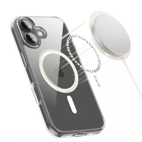  iPhone 17 Átlátszó Tech-protect Flexair Hybrid Magsafe tok-5906302319459 2 kép