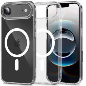    iPhone 17 Air áttetsző Tech-protect Flexair Hybrid Magsafe tok