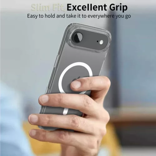  iPhone 17 Air áttetsző Tech-protect Flexair Hybrid Magsafe tok-5906302319466 4 kép