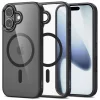  iPhone 17 fekete/áttetsző Tech-protect Magmat Magsafe tok