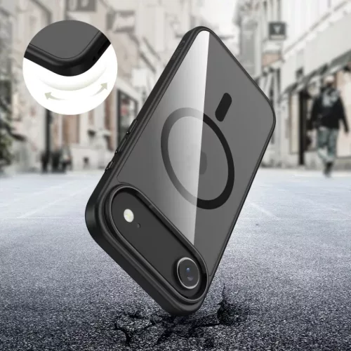  Iphone 17 Fekete/átlátszó Tech-protect Magmat Magsafe tok-5906302319909 4 kép