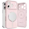  iPhone 17 Pro Rózsaszín Gyöngy Tech-protect Szilikon Magsafe tok