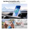  iPhone 17 Pro Rózsaszín Gyöngy Tech-protect Szilikon Magsafe tok-5906302330232 3 kép