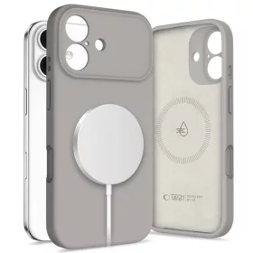  iPhone 17 Kőszürke Tech-protect Szilikon Magsafe tok