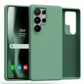  Samsung S25 Ultra zöld Mercury Silicone tok