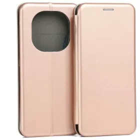   Beline Fliptok mágneses Xiaomi Redmi Note 14 Pro 5G Rózsaarany tok