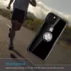 iPhone 12 Pro Max Clear Carbon szénszál mintás tok gyűrű támassz-5902429909368 5 kép