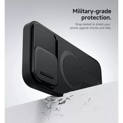 iPhone 16 Pro Max Fekete Suritch Magsafe Kihajtható állványos és k-6977140251781 2 kép